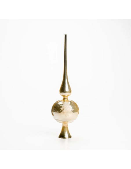 Puntale Albero Oro 7 X 29 cm