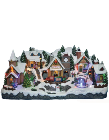 Villaggio Livigno con Treno 57 X 27 X 26c