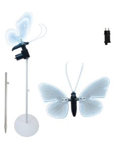 Farfalla con movimento e luce fredda - 40