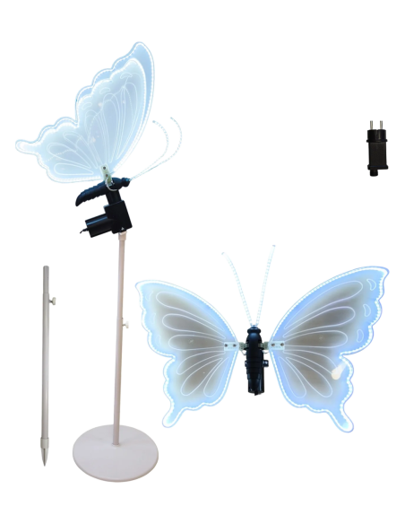 Farfalla con movimento e luce fredda - 60