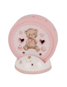 Lampada LED Baby Pittura Rosa Battesimo 08A213 | G3S