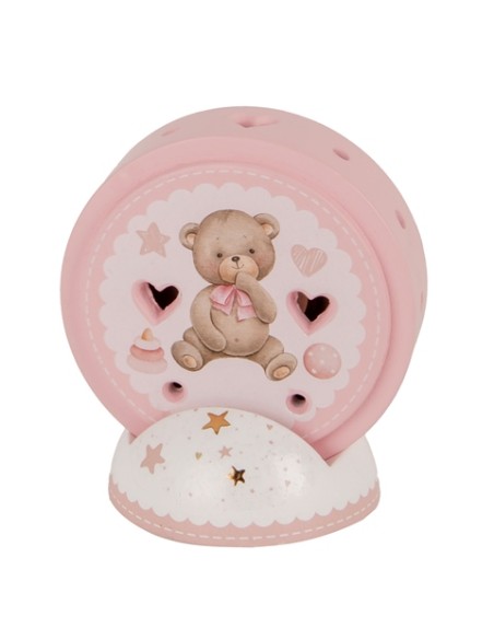 Lampada LED Baby Pittura Rosa Battesimo 08A213 | G3S