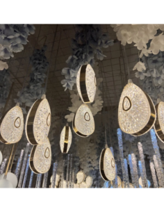 Set 10 pendenti diamond goccia