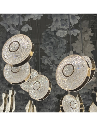 Set 10 pendenti diamond tondo