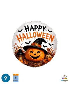 Palloncino Mylar Halloween Autunnale MiniShape 9" - 23cm - 5pz | G3S Party