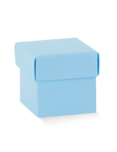 Fondo e Coperchio 5x5x5cm FIBRA AZZURRO Florentina Scotton
