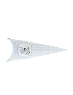 Cono Busta 19cm ELEFANTINO AZZURRO Florentina Scotton