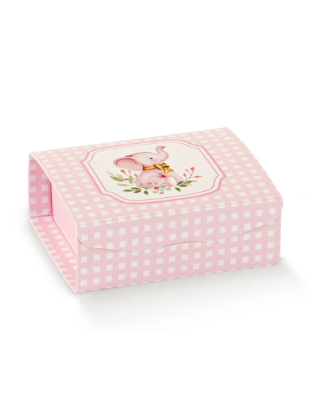 Gift 7x7x3cm ELEFANTINO ROSA Florentina Scotton