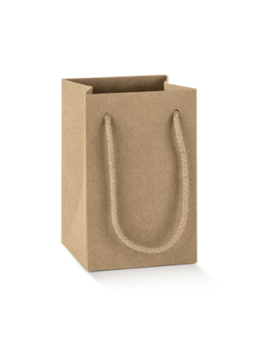 Shopperbox 7x7x12cm con Cordini AVANA Florentina Scotton