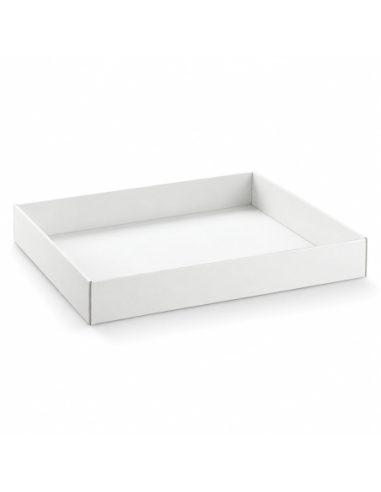 Vassoio A. 50x35x7cm Bianco Eco Florentina Scotton