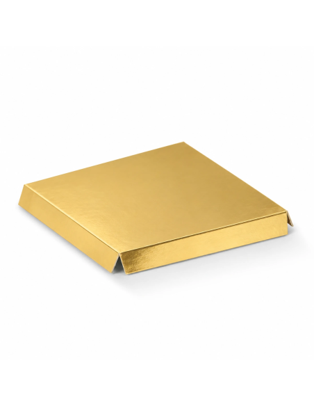 Fondino 12x12cm Rialzato Oro Florentina Scotton