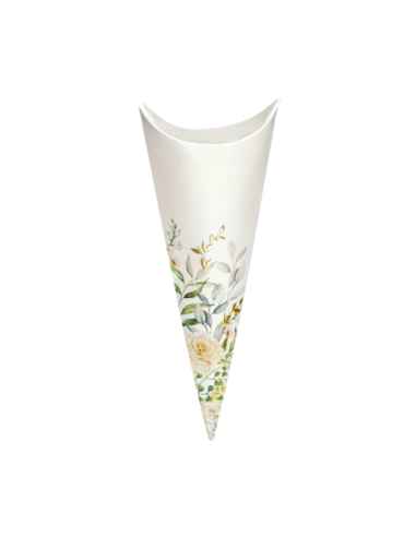 Cono Busta 19cm BOTANIC Stampa a caldo Florentina Scotton
