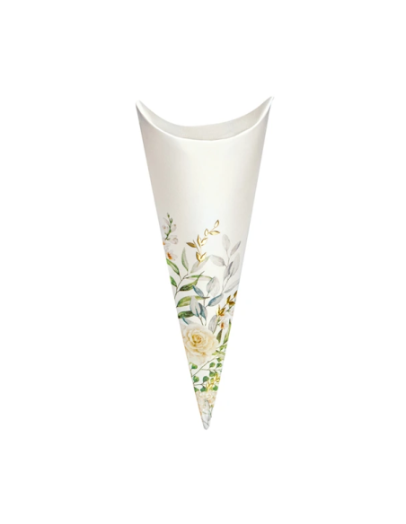Cono Busta 19cm BOTANIC Stampa a caldo Florentina Scotton