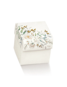 Fondo e Coperchio 5x5x5cm BOTANIC Stampa a caldo Florentina Scotton