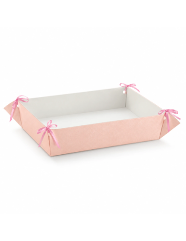 Vassoio con Fori 41x33x8cm PERLATO ROSA Florentina Scotton