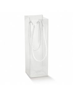 Shopperbox 7x7x23cm con Cordini PET Trasparente Florentina Scotton