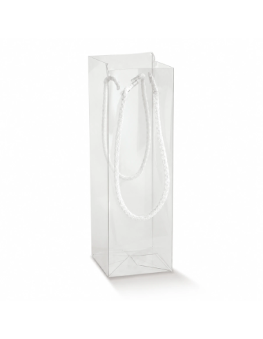 Shopperbox 7x7x23cm con Cordini PET Trasparente Florentina Scotton