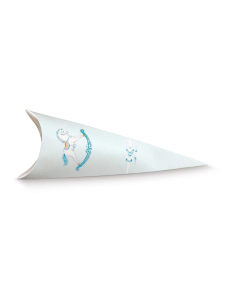 Cono Busta 19cm CAVALLINO AZZURRO Florentina Scotton