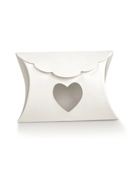 Busta con Finestra Cuore 8x8