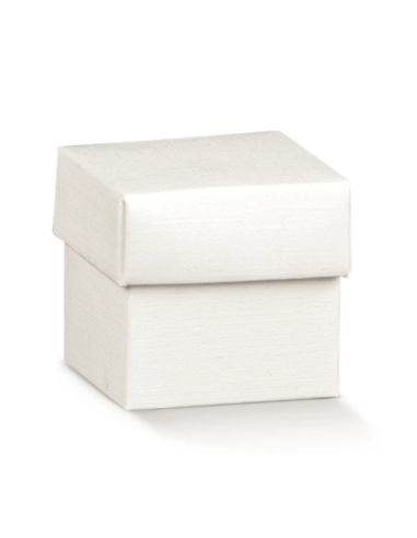 Fondo e coperchio 5x5x5cm FIBRA Bianco Florentina Scotton
