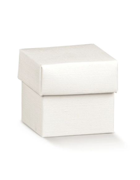 Fondo e coperchio 5x5x5cm FIBRA Bianco Florentina Scotton
