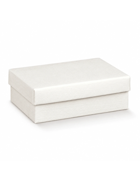 Fondo e Coperchio 13x9x4cm doppia parete FIBRA BIANCO Florentina Scotton