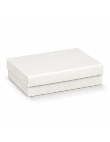Fondo e Coperchio 22x16x4cm doppia parete FIBRA BIANCO Florentina Scotton