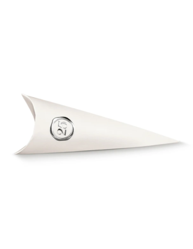 Cono Busta 19cm FIBRA BIANCO 25 Stampa a caldo Florentina Scotton