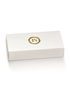 Cassetto Quadretto con divisorio 12x5x3cm FIBRA BIANCO 18 Stampa a caldo Florentina Scotton