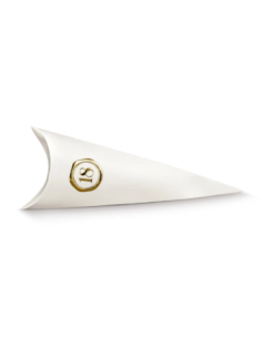 Cono Busta 19cm FIBRA BIANCO 18 Stampa a caldo Florentina Scotton