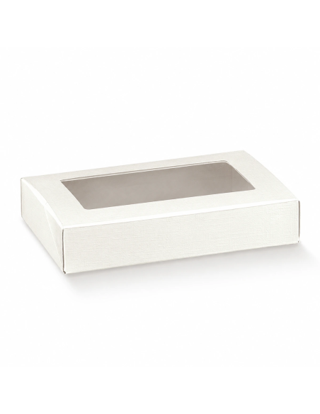 Pratica con Finestra 30x25x5cm FIBRA BIANCO Florentina Scotton