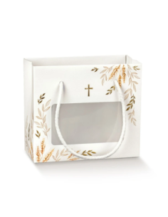 Shopperbox con Cordini 16x8x14cm SANTA CROCE FINESTRA IN PLASTICA Florentina Scotton