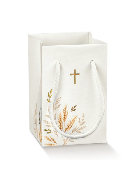 Shopperbox con Cordini 9x9x14cm SANTA CROCE con Stampa a caldo Florentina Scotton