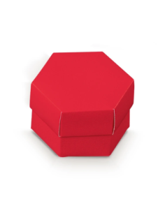 Esagono Fondo e Coperchio con Divisorio 8x5