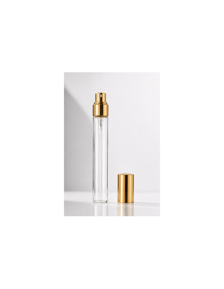 Bottigliette spray vetro 10 ml tappo oro ingrosso | G3S