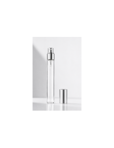 Bottigliette spray vetro 10 ml tappo argento ingrosso | G3S
