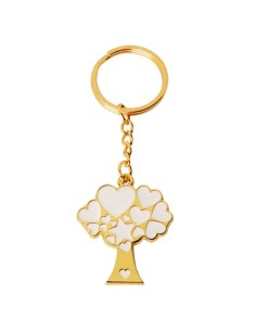 Portachiavi Albero della Vita Oro Anniversari 25-50 anni 12A172 | G3S
