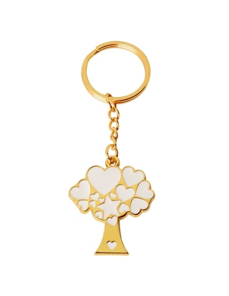 Portachiavi Albero della Vita Oro Anniversari 25-50 anni 12A172 | G3S