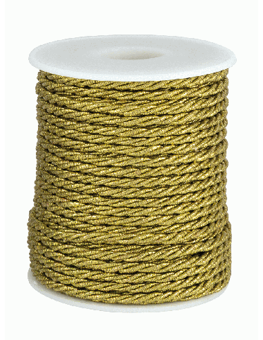 Cordino Decorativo 3 mm x 25 m - Oro | G3S Ingrosso