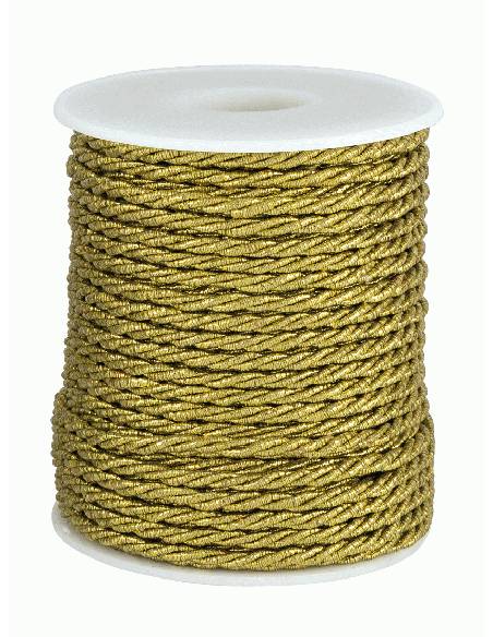 Cordino Decorativo 3 mm x 25 m - Oro | G3S Ingrosso