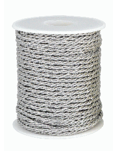 Cordino Decorativo 3 mm x 25 m - Silver | G3S Ingrosso